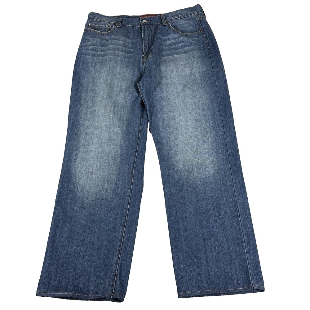 Lucky Brand Men's 181 Relaxed Straight Jeans Size 38x32 Archive Denim Y2K Baggy